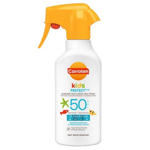 CARROTEN млеко за сончање за деца SPF50 270мл 24