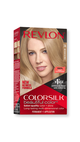 REVLON Medium Blonde Фарба за коса без амонијак, број 74