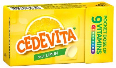 ЦЕДЕВИТА БОНБОНИ ЛИМОН 18 ГР