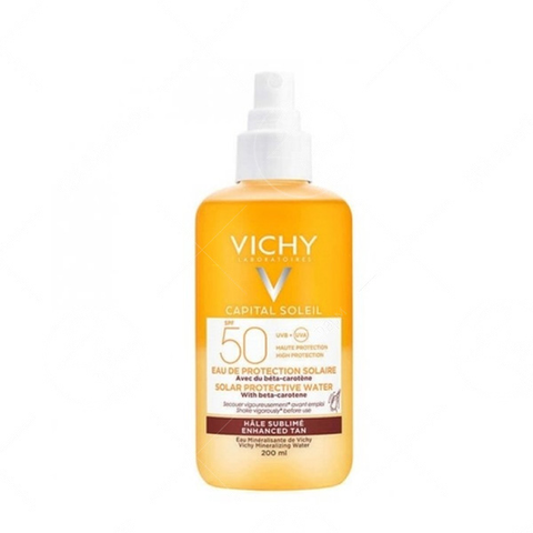 Vichy Capital Soleil Bronzing Sunscreen Спреј за сончање SPF50 200мл
