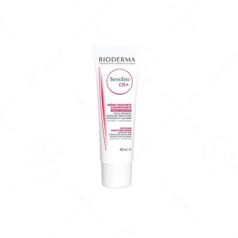 BIODERMA Sensibio DS+ Смирувачки крем за лице склоно кон црвенило, перутање и себороичен дерматит, 40 мл