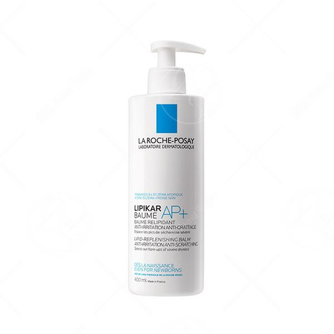 LA ROCHE POSAY Lipikar Baume Light AP+M Балсам за лице и/или тело со тројно дејство за многу сува кожа и кожа склона кон атопија, 400 мл