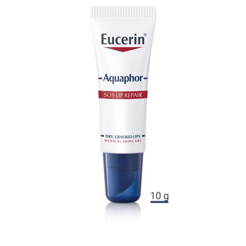 EUCERIN Aquaphor SOS Балсам за нега на усни, 10 г