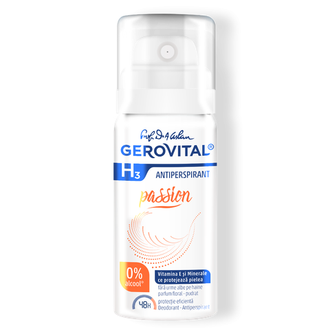 GEROVITAL H3 Passion Антиперспирант дезодоранс, 40 мл