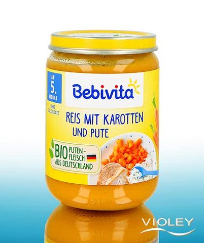 БЕБИВИТА КАША СО ШПАГЕТИ ЗЕЛЕНЧУК И МИСИРКИНО МЕСО 190 ГР