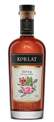 ЛИКЕР КОРЛАТ ШИПКА И ДИВА РОЗА 0.7Л