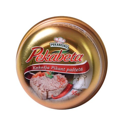 ПАШТЕТА КОКОШЈА ПИКАНТ 95 ГР