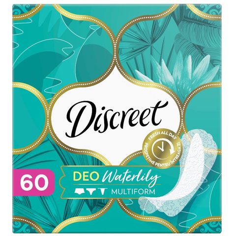 ALWAYS DISCREET waterlilly x60