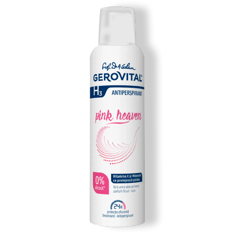 GEROVITAL H3 Pink Heaven Антиперспирант дезодоранс, 150 мл