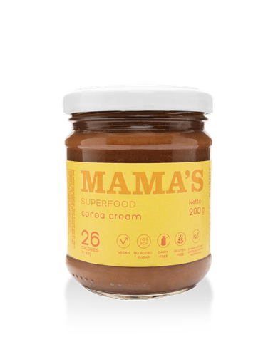 МАМАС КРЕМ ОД ТИКВА СО ВКУС ОД КАКАО 200 ГР