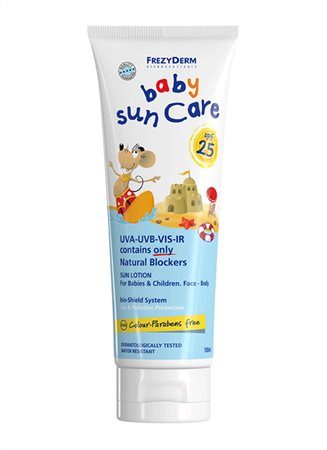 FREZYDERM Sun Лосион за бебиња за заштита од сонце СПФ 25, 100 мл