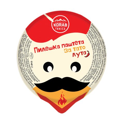 КОРАБ ТРНИЦА ЗА ТАТО ПИЛЕШКА ПАШТЕТА ЛУТА 100 ГР