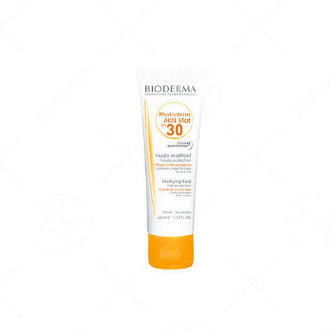 BIODERMA Photoderm AKN MAT Матирачка крема за кожа склона кон акни, со СПФ 30, 40 мл