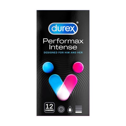 DUREX Performax Intense Презервативи, 12 парчиња