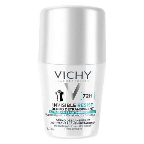 VICHY Invisible Resist Антиперспирант рол-он дезодоранс, 50 мл
