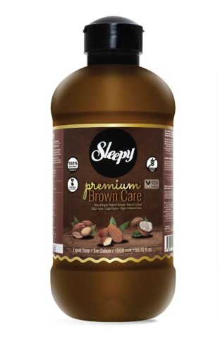 SLEEPY Premium Brown Care Течен сапун за раце, 1500 мл