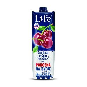 НЕКТАР ЛАЈФ – СОК ВИШНА 50% 1 Л