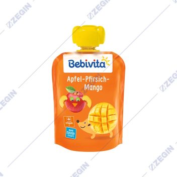 БЕБИВИТА КАША ЈАБОЛКО,ПРАСКА,МАНГО 90ГР