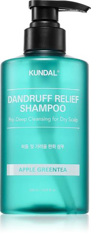 KUNDAL Dandruff Relief Шампон за контрола и намалување на првутот, 500 мл