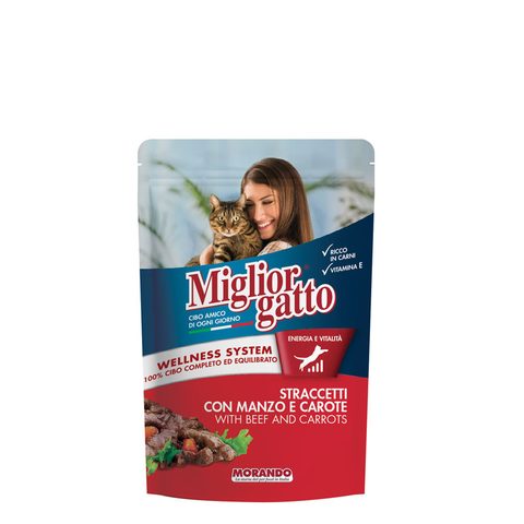 МОРАНДО ХРАНА ЗА МАЧКИ СТРАЧЕТИ ОД ГОВЕДСКО / МОРКОВ