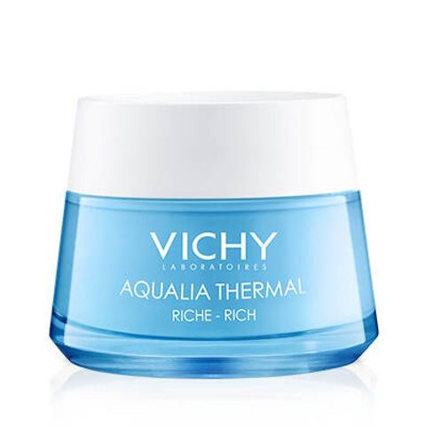 VICHY Aqualia Thermal Богат дневен крем за сува кожа, 50 мл