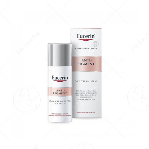 EUCERIN Anti-Pigment Дневен крем со СПФ 30, 50 мл