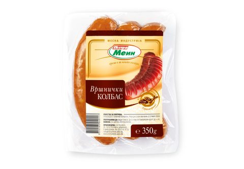ВРШНИЧКИ КОЛБАС МЕИН ВАКУУМ 350 Г