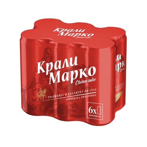 ПИВО КРАЛИ МАРКО 6*500 МЛ МУЛТИ ЛИМЕНКА